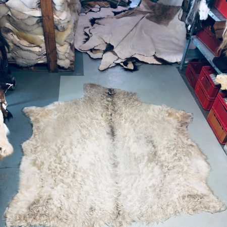 Chromfrei gegerbtes graues Galloway - Nr 055