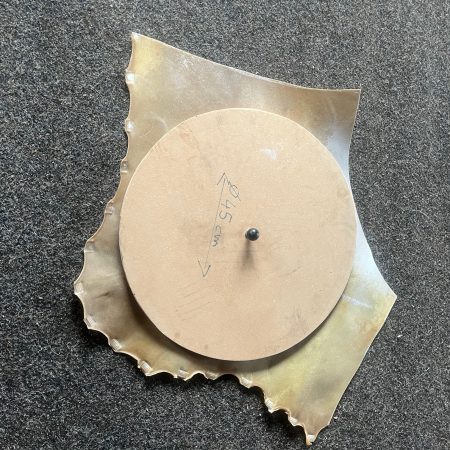 Rinderrohhaut (enthaarte Haut) – ideal für stabile Trommeln – Ø 40 cm nutzbar