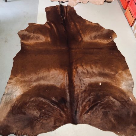 Hochwertig gegerbtes Pferdefell – braun – 240 x 180 cm – wunderschöne Optik – Nr 009