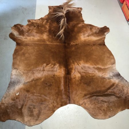 Hochwertig gegerbtes Pferdefell – hellbraun/beige – 220 x 180 cm – wunderschöne Optik – Nr 016