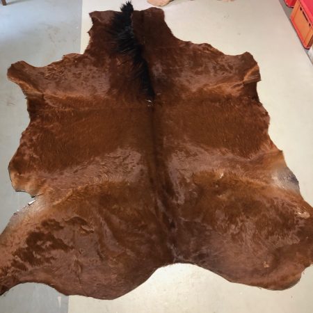 Hochwertig gegerbtes Pferdefell – braun – 220 x 185 cm – wunderschöne Optik - Nr 020