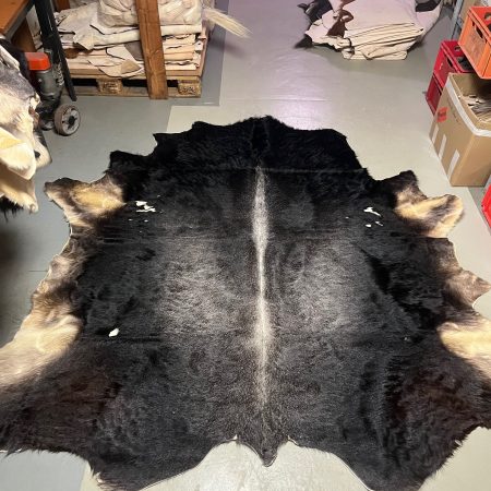 Chromfrei gegerbtes grau-weißer Bulle - Nr 083